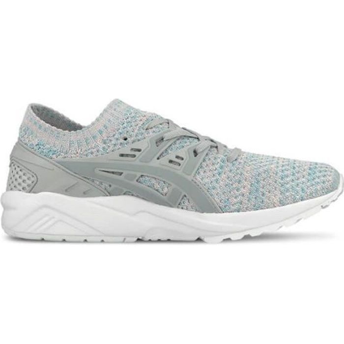 Chaussures de sport ASICS Gel Kayano pour homme Modele Trainer Knit HN7M4 9696 Gris Cdiscount Sport