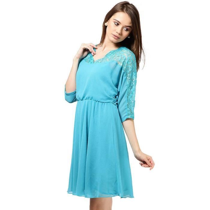 Western Robe De Porter Avec Ovale Bas Poly Ggtt Party Doublure Coton Tissu Femmes Vetements Robe 1xfqkz Taille 36 Bleu Cdiscount Pret A Porter