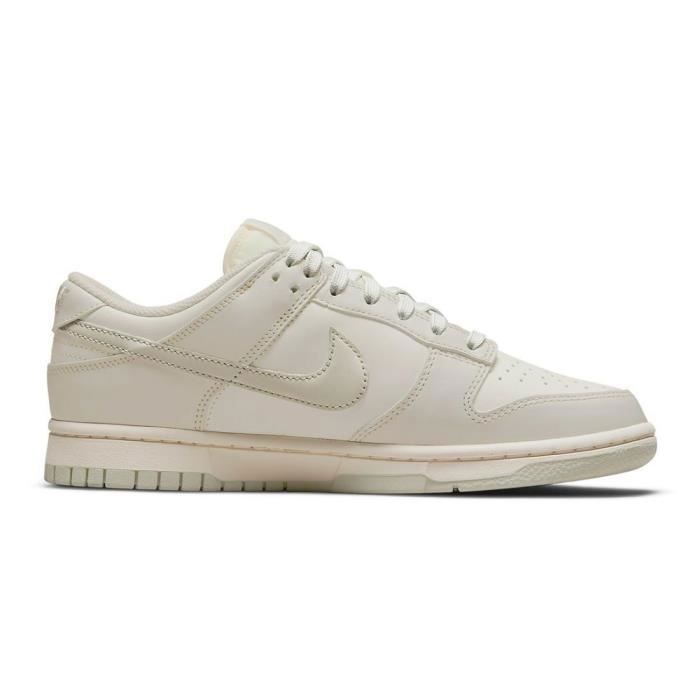 Nike Basket Dunk Low - Nike - Femme - Cuir - Lacets - Blanc