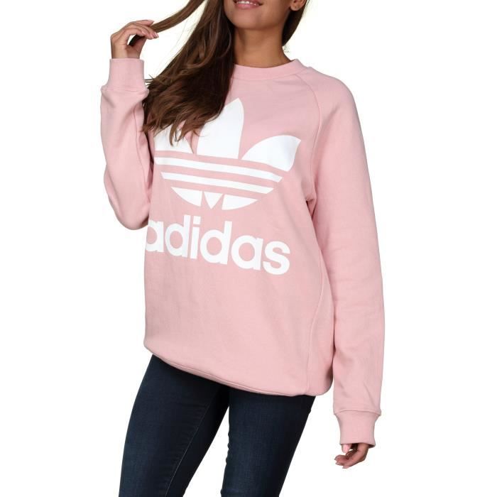 sweat femme adidas rose