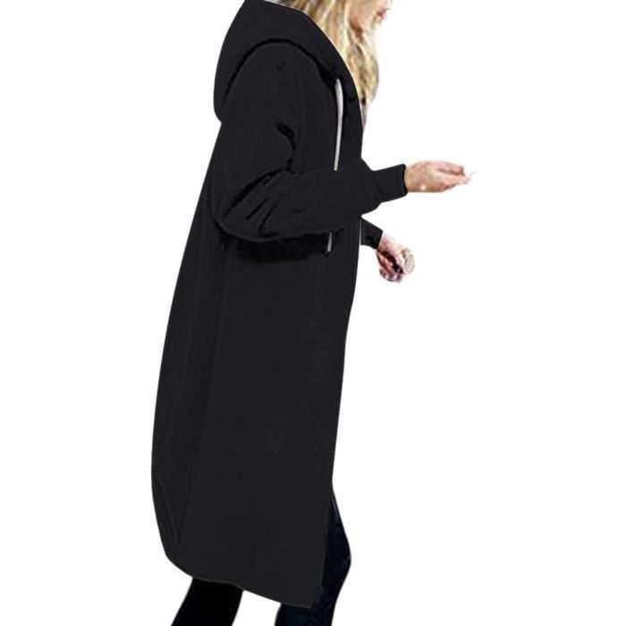 Veste mi long femme online