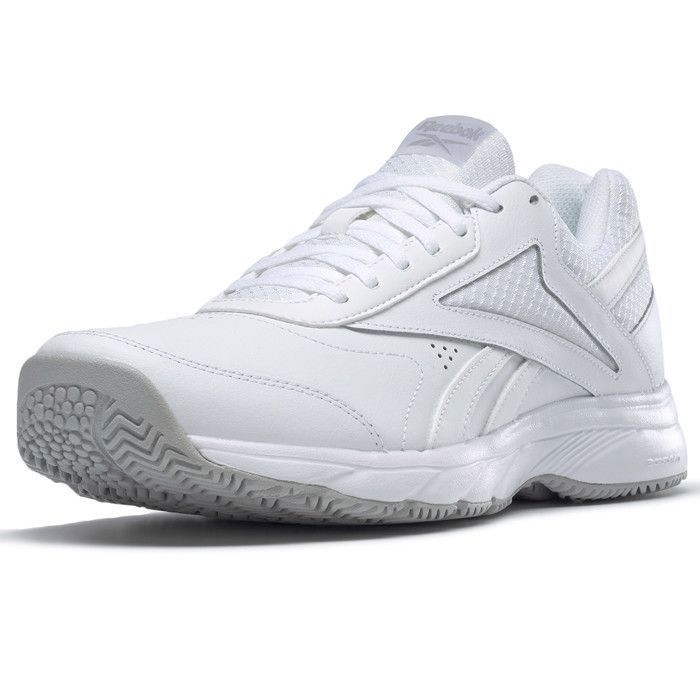 Reebok Baskets - REEBOK - Work N Cushion 40 - Blanc - Homme - Synthétique - Plat - Lacets