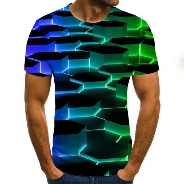 Cube Magique - T-shirt Amusant Pour Homme - Imprimé - Du S Au 4XL - PAPAYANA - France