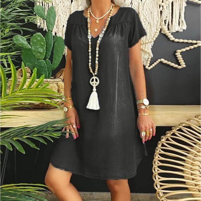 Robe droite femme ete cheap