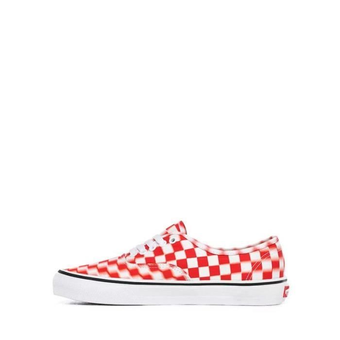 Vans discount authentic rouge
