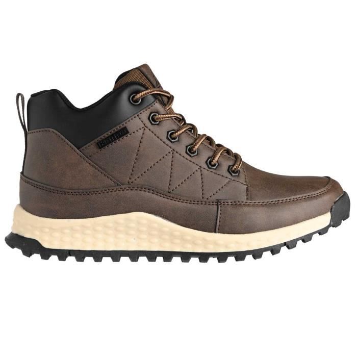 Kappa Chaussures lifestyle - KAPPA - Andem Lace - Mi-montante - Synthétique - Marron foncé/Noir