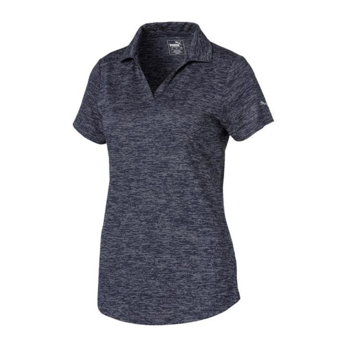Polo Marine Femme Puma Icon Heather Bleu Cdiscount Pr t Porter