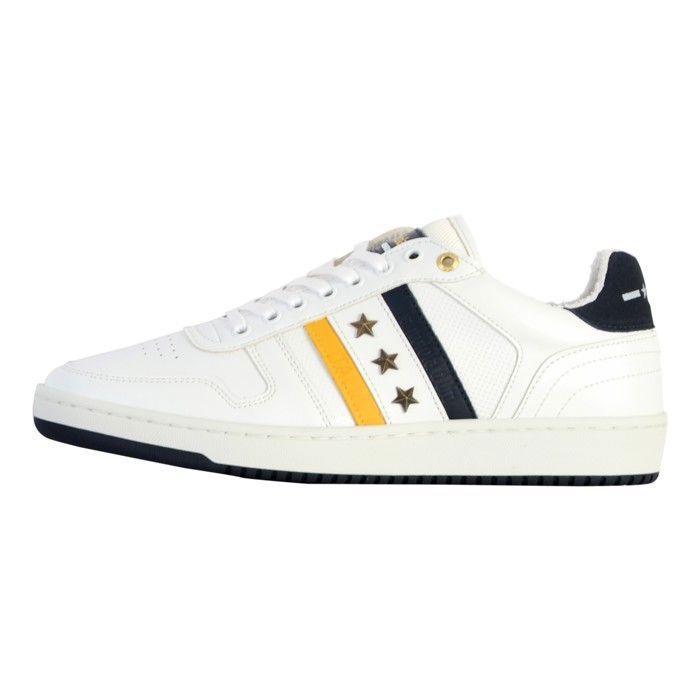 Pantofola D'Oro Basket Cuir Pantofola dOro Bolzano Uomo Low - Blanc Brillant