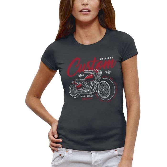 T shirt BIKERS American Custom Chooper PIXEL EVOLUTION
