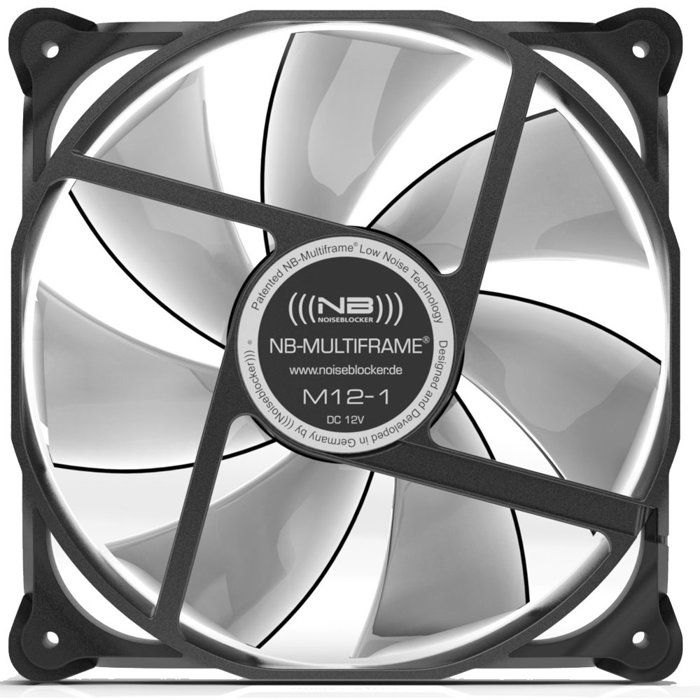 Noiseblocker Multiframe M12 P Boitier PC Ventilateur 12 cm Neuf - vue 2