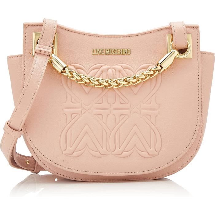 Love Moschino Jc4337pp0fkc0601, Sac a bandouliere Femme, Rose, Taille Unique