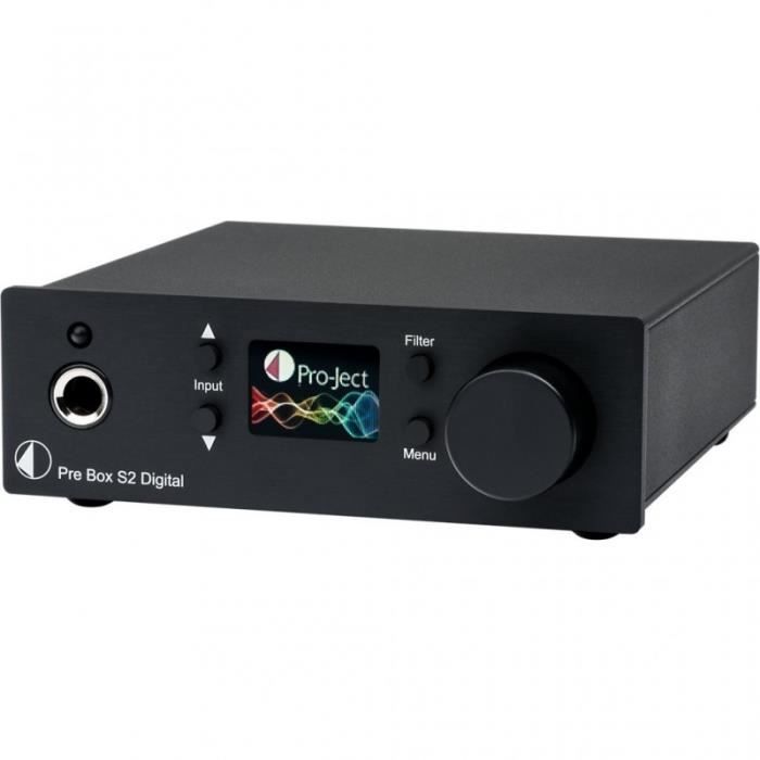 Pro-Ject DAC Audio DAC audio PRE BOX S2 DIGITAL BLACK