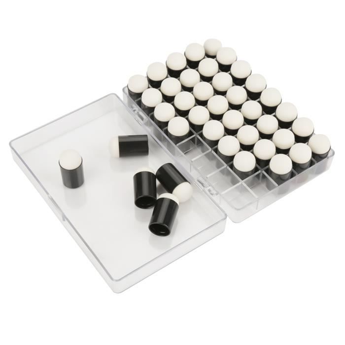 Lot De 15 éponges à Doigts Pour Peinture - Parfait Pour Travaux Manuels, Encre Et Création De Cartes - Enfants Et Adultes