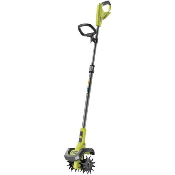 RYOBI Bineuse 18V ONE+ largeur de travail 20 cm profondeur 10 cm 4 fraises Ø 16 cm sans batterie ni chargeur RY18CVA 0