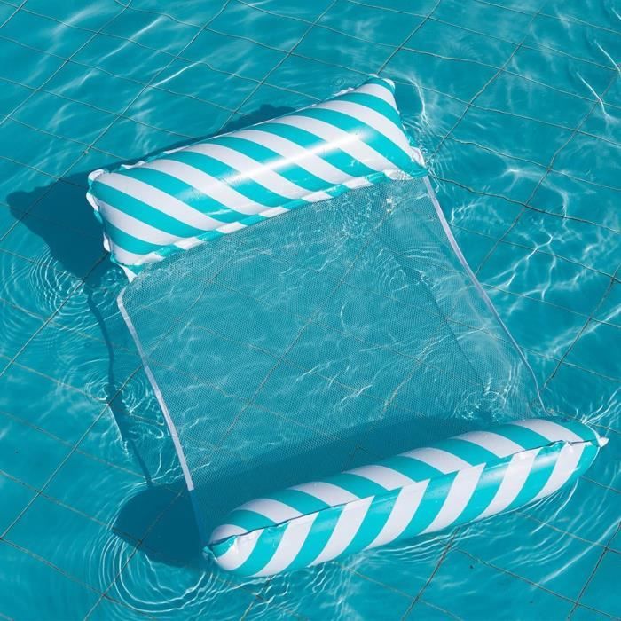 Hamac de piscine gonflable Bain de soleil Yoga Dock Hamac d'eau gonflable 8 pied