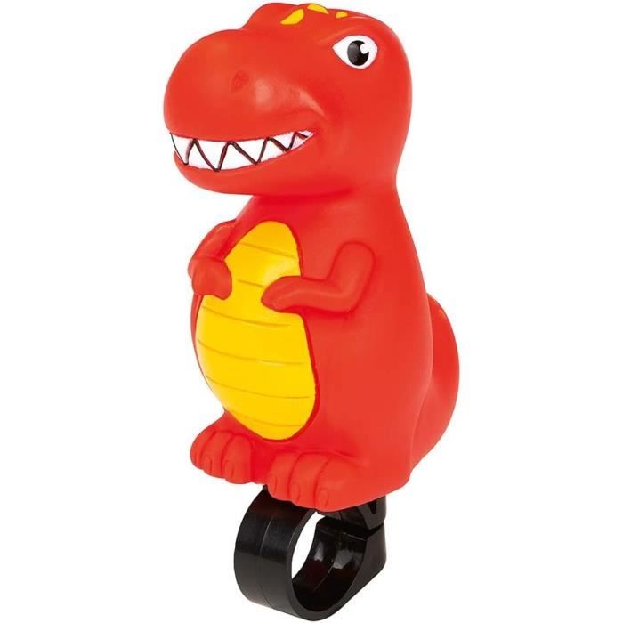 Klaxon Vélo Dinosaure Rigolo – Son Super Puissant, Fixation Vis, Pour Enfants Et Scooters