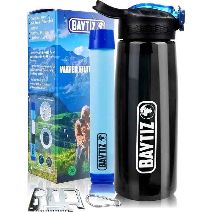 Filtration D'épurateur de Filtre à Eau de Survie Portative Compacte