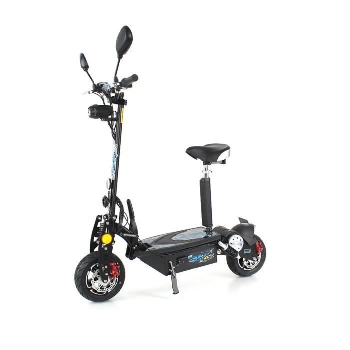 Trottinette électrique Hitway H5 - 48v/12ah - Noire - Pliable