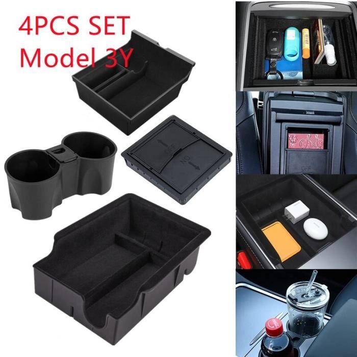 BOÎTE DE RANGEMENT Console Centrale Porte-gobelet Pour Mercedes C E GLC