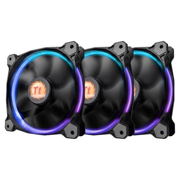Thermaltake RIing 14 3 Fan Pack Boitier PC Ventilateur 14 cm - vue 4