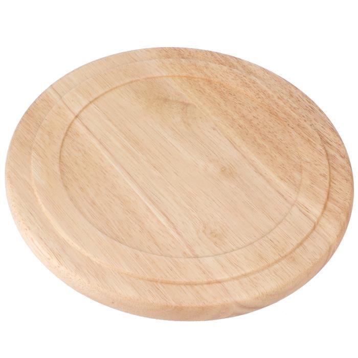 Plateau Bois Assiettes à Viande Bois Acacia Kesper - Lot De 2