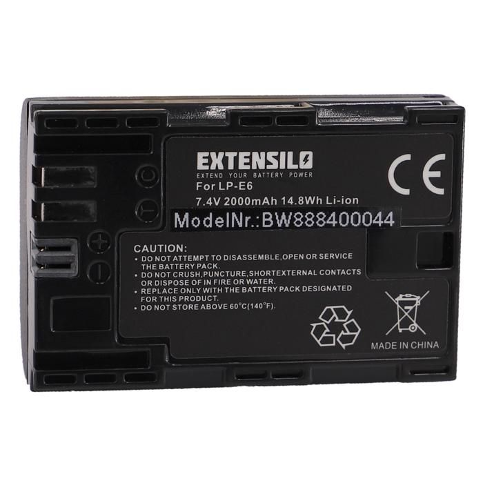3x Batteria Per Canon EOS 7D Mark II 90D R 80D R5 C R5 R6