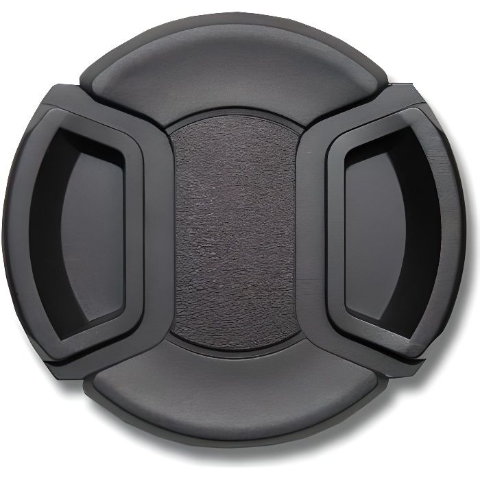 Cache de protection pour objectif, Lens Cap 52mm 52 mm adapté pour Canon, Nikon, Panasonic, Sony, Olympus, Samsung etc...