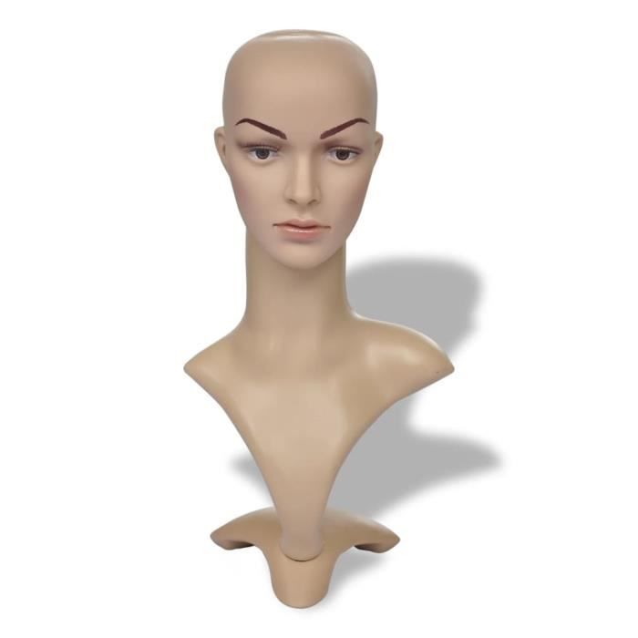 JGR*619 Tête de Mannequin pour Femme A Fonctionnel Qualité supérieure JGR*619 Tête de Mannequin pour Femme A Fonctionnel Qualité supérieure