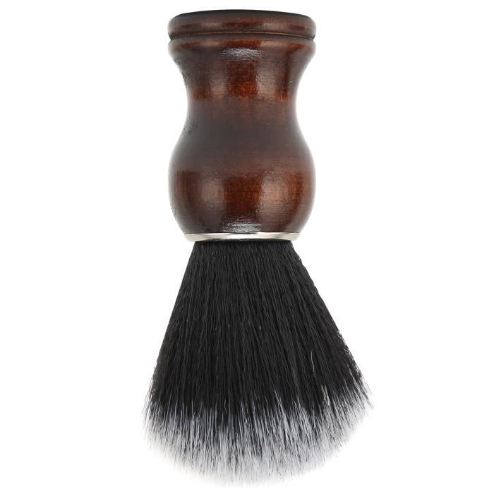 Blaireau De Rasage Traditionnel Pour Homme - Manche En Bois - Brosse à Barbe/cheveux - Neuf (ZZ261)