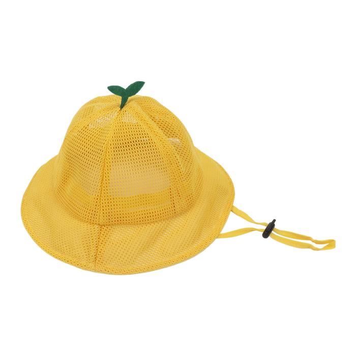 504 chapeau de soleil écran solaire creux respirant arc en caoutchouc