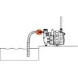 GARDENA Adaptateur pour tuyau d'aspiration 25 mm – Raccordement résistant pour pompe – Fixation facile résistante vide – (1724-20)-1