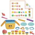 Play-Doh, Pique-nique des formes, jouets préscolaires de pâte à modeler-1
