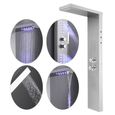 JEOBEST® Colonne de douche,  Thermostatique Système avec LED éclairage - H 125cm-1