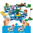 LEGO® 71400 Super Mario Set d’Extension La Plage Du Maxi-Oursin, avec Figurines Yoshi, Dauphin, Jouet Enfants +7 Ans-1