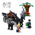 LEGO® 76400 Harry Potter La Diligence et les Sombrals de Poudlard, Jouet et Minifigurine de Chevaux et de Calèche dès 7 ans-1