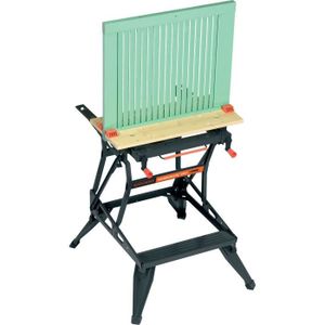 WilTec Établi Pliable Table d'Atelier Pliante Surface de Montage 120x62