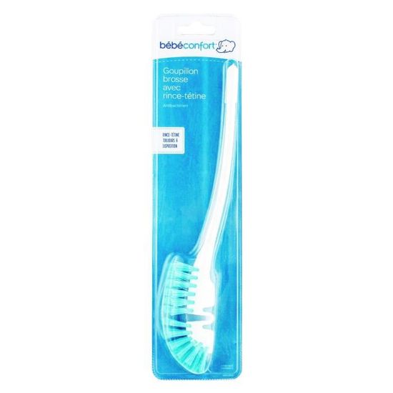 Bebe Confort Goupillon Brosse Avec Rince Tetine Bleu Cdiscount Puericulture Eveil Bebe