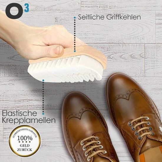 Brosse silicone: entretien chaussures de Danse à daim nubuck - DIAMANT