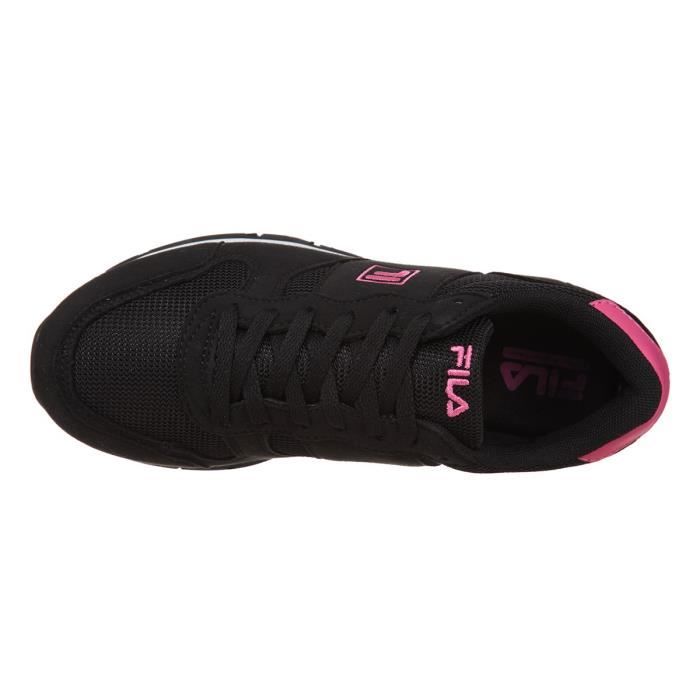 FILA Baskets Target Femme Noir et rose Noir Rose Cdiscount Chaussures