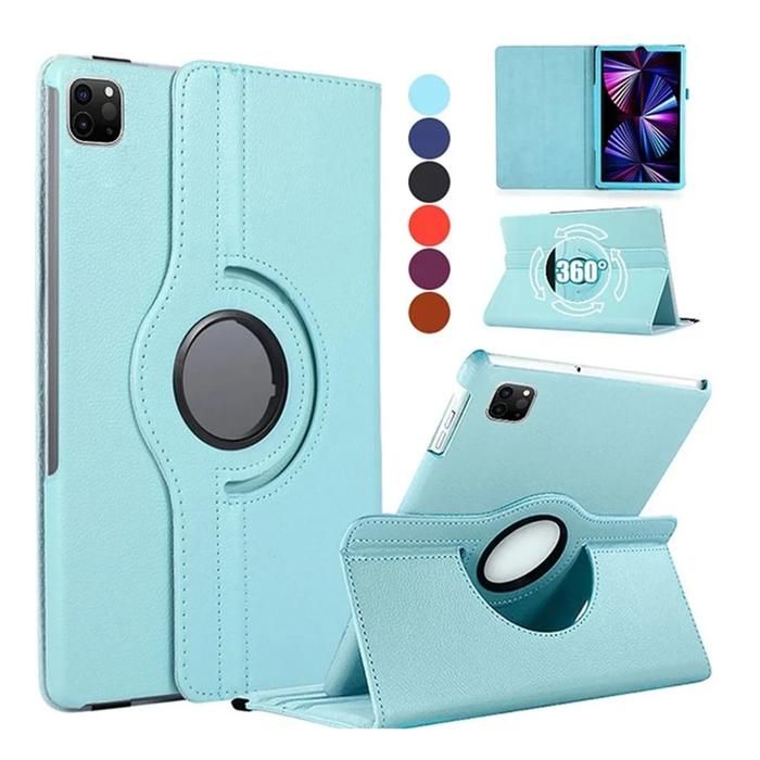 Housse Rotative 360° Pour IPad Pro 11" (2020, 2021) - Étui En Simili Cuir Avec Support Réglable, Protection Complète - 3