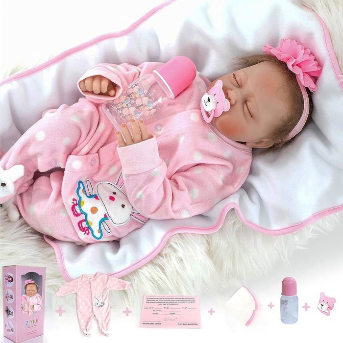 ZIYIUI Vêtements Bebe Reborn 55 CM Haute Qualité Nouveau-Né Poupées ZIYIUI Vêtements Bebe Reborn 55 CM Haute Qualité Nouveau-Né Poupées