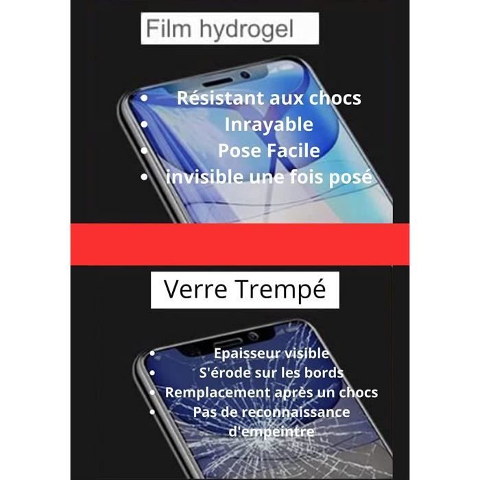 Films écran iPhone 13 Pro : verre trempé, hydrogel