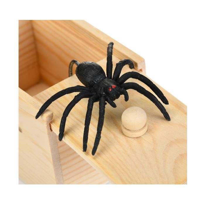 Boite Surprise Araignée Boîte de Blague d'araignée Spider Box Fausses Araignées  Boîte Jouet Farce d'araignée pour Halloween Avril - Cdiscount Jeux - Jouets