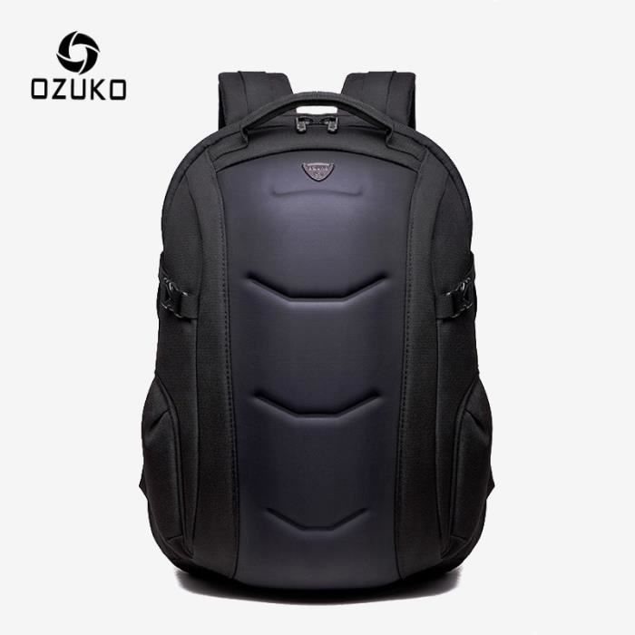 Sac Dos OZUKO marque tanche Oxford sac dos pour adolescent 15.6 pouces sacs dos Type Bleu 16 Inch 32x18x47cm
