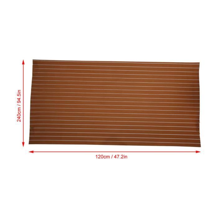 Tapis De Pont Bateau Yamaha 242 - 2016 - Faux Teck Mousse EVA - Neuf
