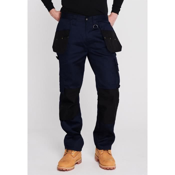 Dunlop On Site Pantalon De Travail De S curit Hommes Bleu marine