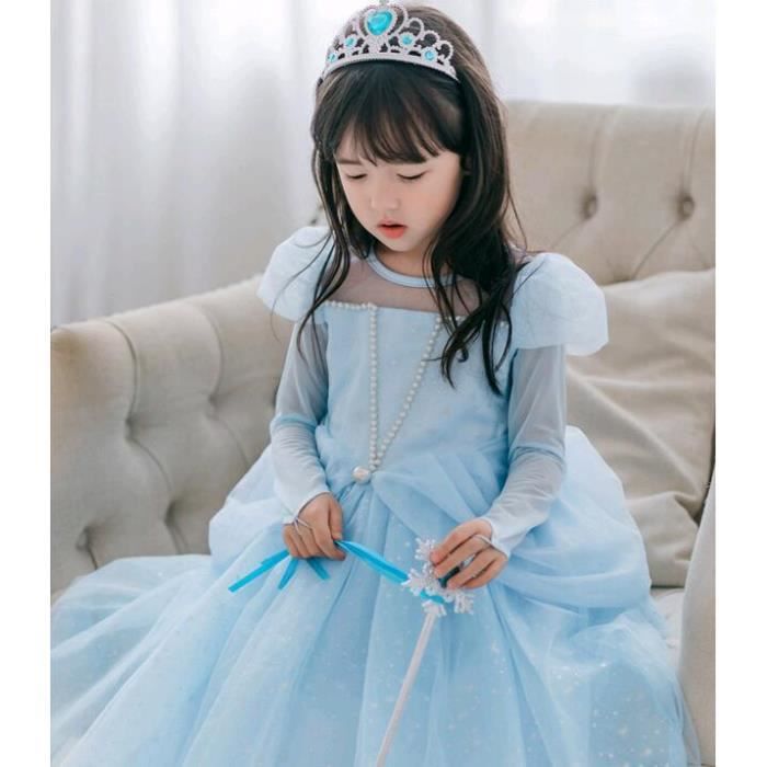 Nouveau D guisement La Reine des Neiges Halloween No l Elsa