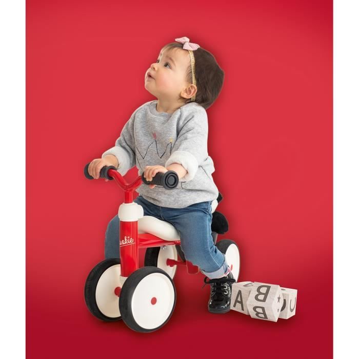 Porteur M tal Rookie Rouge SMOBY Pour Enfant d s 12 mois 4