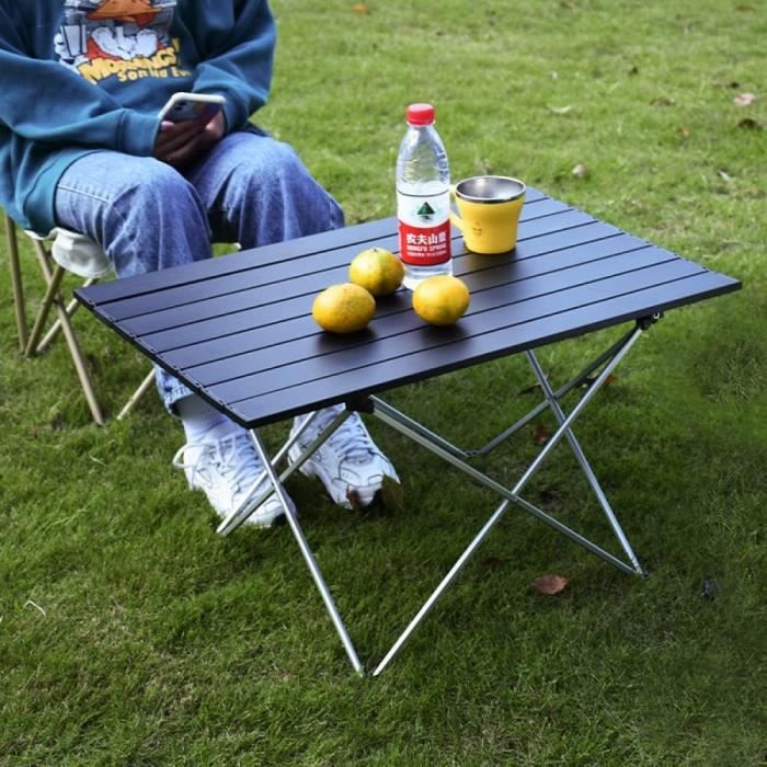 Table De Camping Portable Petite Table Pliante Ultra Légère, Table En Tôle  D'Aluminium, Parfaite Pour L'Extérieur, Pique-Niqu[H1663] - Cdiscount Sport