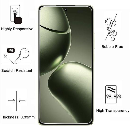 Lot De 3 Verres Trempés Anti-Espion Pour Xiaomi 14T/14T Pro - Dureté 9H, Angle Vue 45°, Compatible Coques - Protection Vie Privée